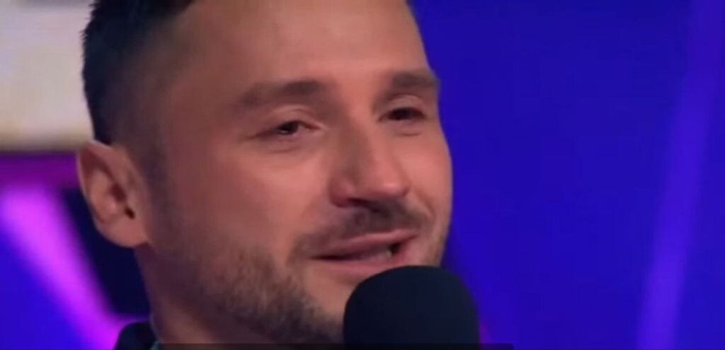 Лазарев в слезах. Источник: ntv.ru Автор фото: Скриншот видео📷
