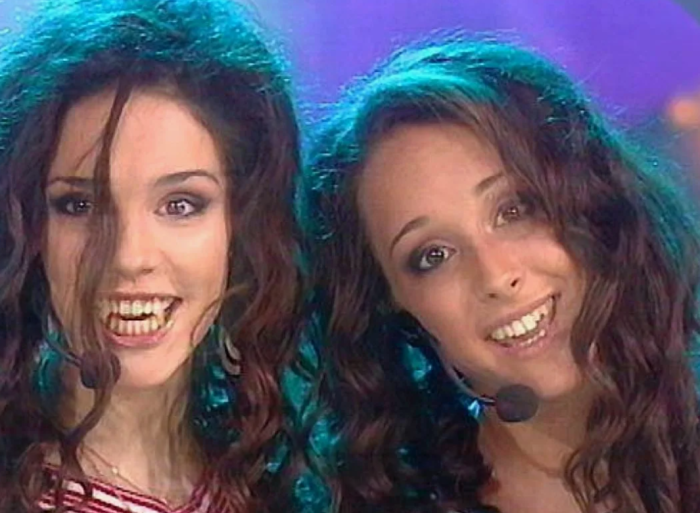 Мария Ржевская с сестрой Ксенией. / Фото: ru.pinterest.com