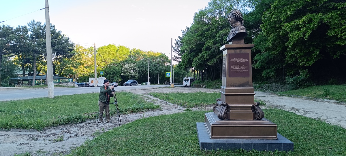 Памятник М.И.Кутузову на трассе Симферополь-Алушта