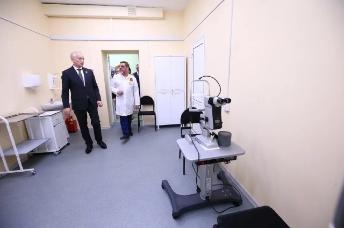    Владимир Мазур открыл в ОКБ офтальмологический референсный центр