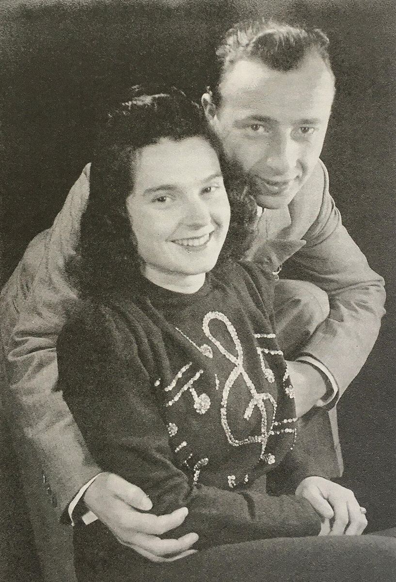 Мария Мелани с мужем