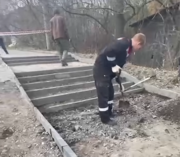    Скриншот из видео со страницы Инны Колыхматовой