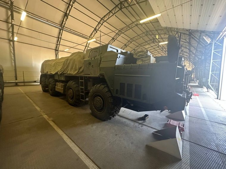 Боевая машина пока находится в специальном ангаре. Фото: Пресс-служба министерства общественной безопасности Челябинской области