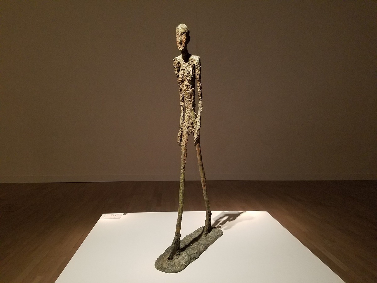 «Шагающий человек» Джакометти 1960 г