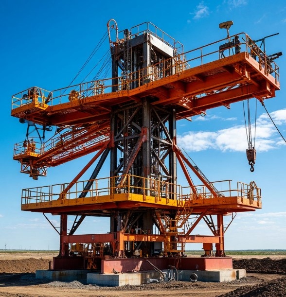 Буровая вышка глазами нейросетей