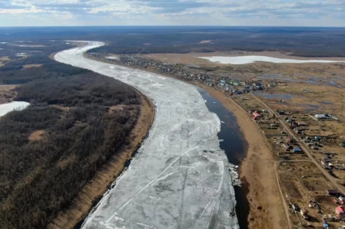    Ледоход на Лене 2025.