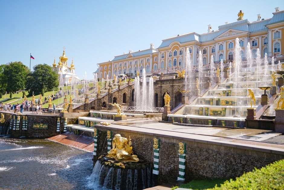 Большой каскад в Петергофе