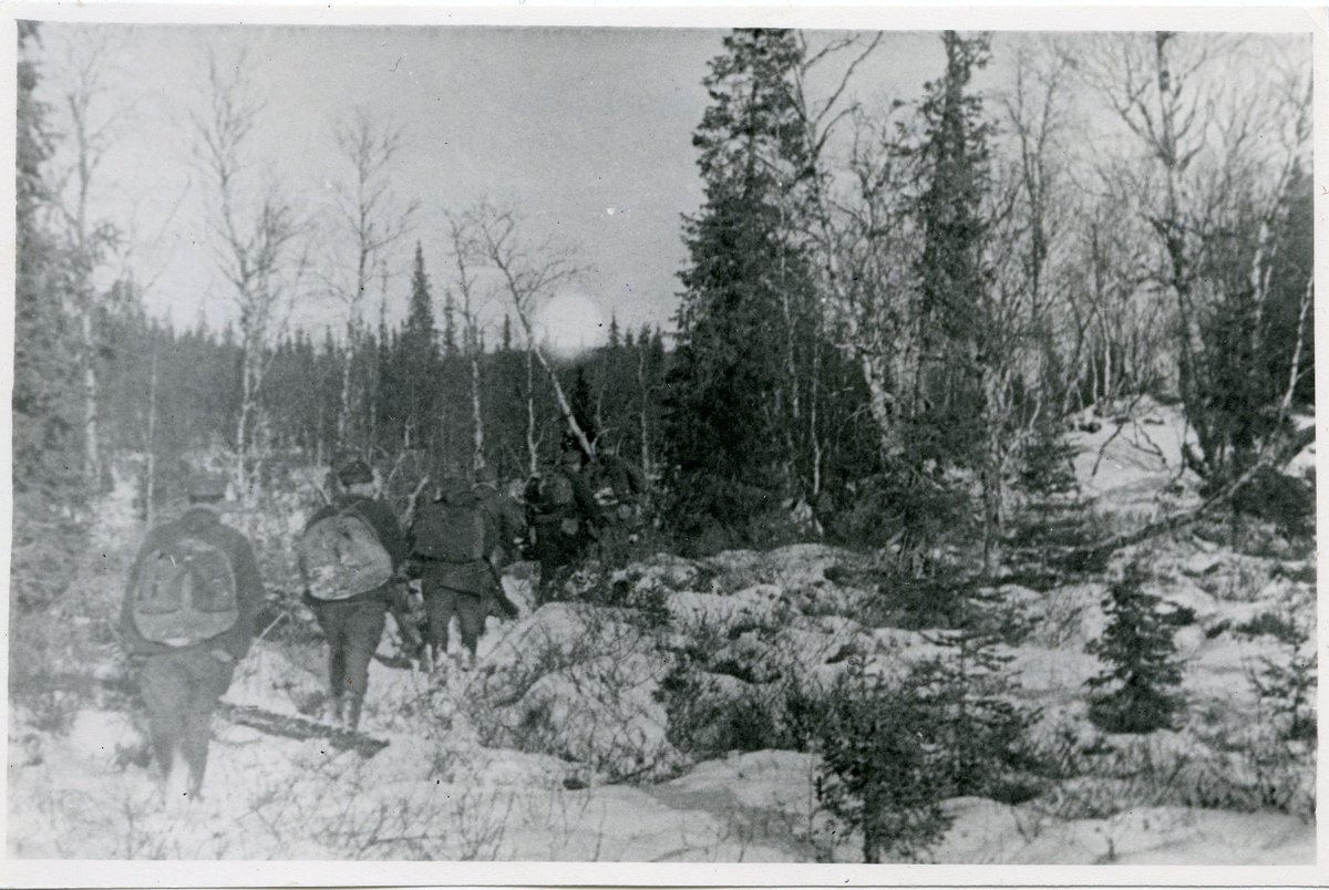Архивное фото партизанского отряда