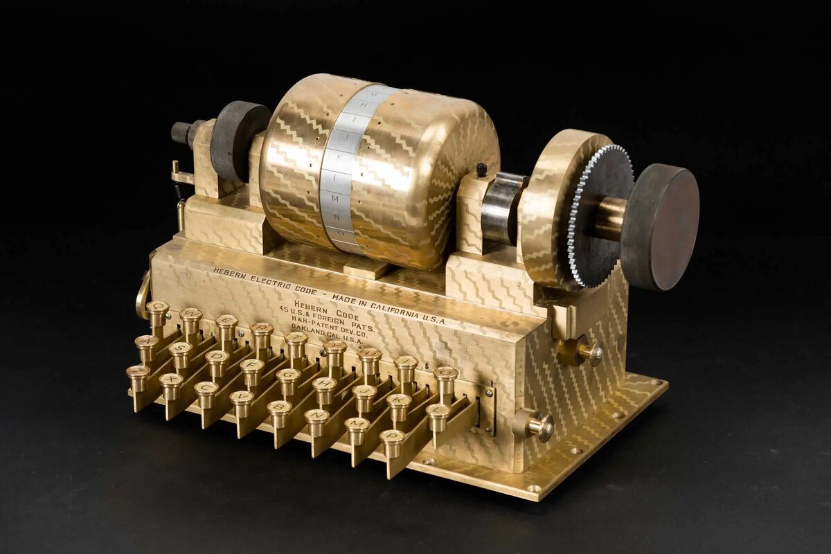 копия дисковой шифровальной машины Эдварда Хеберна