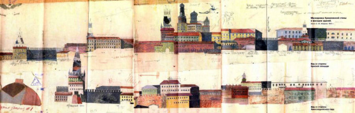 Разрисовка Кремля. Эскиз. /Фото:army-news.ru