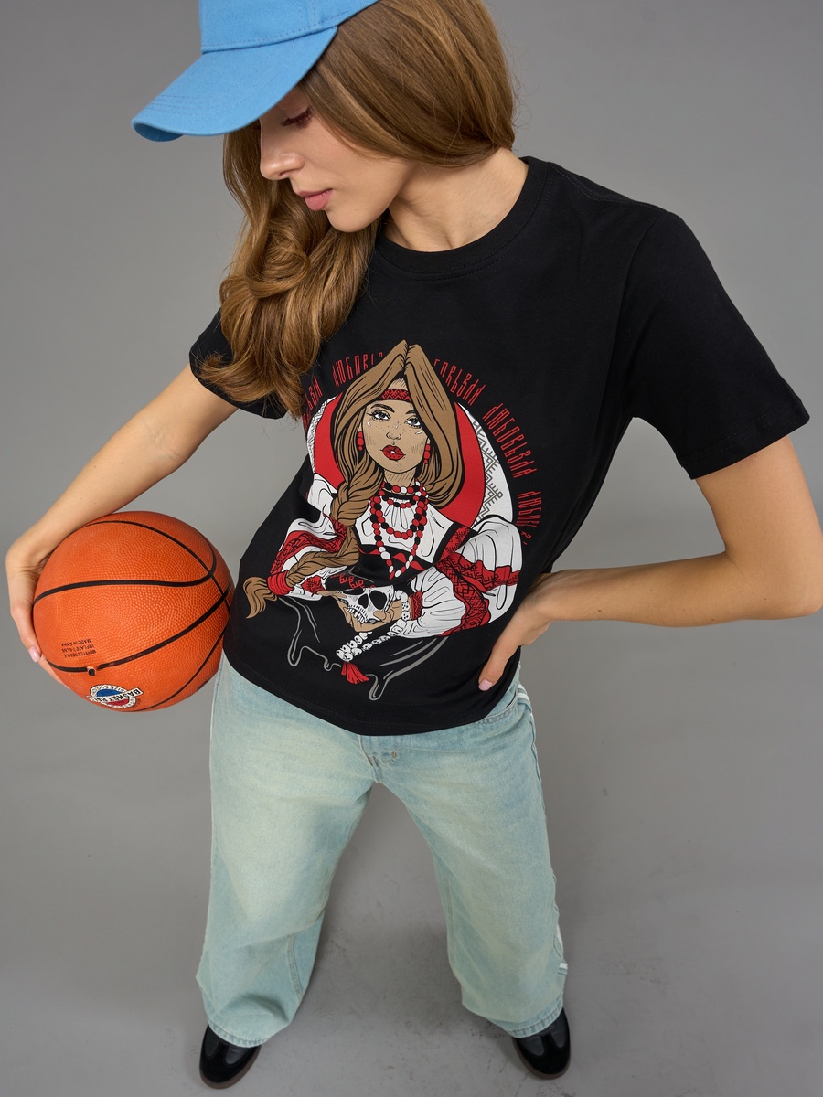 Женская футболка «Любовь Зла – Малышка»