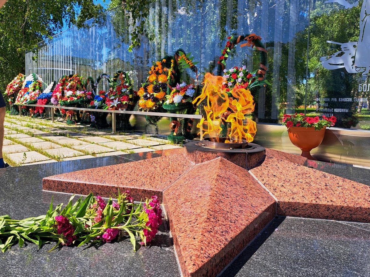 Мероприятие состоялось в рамках акции «Храним огонь Победы», реализуемой ПАО «Газпром» совместно с Единой Россией.  Фото: ФедералПресс / Вера Романескул