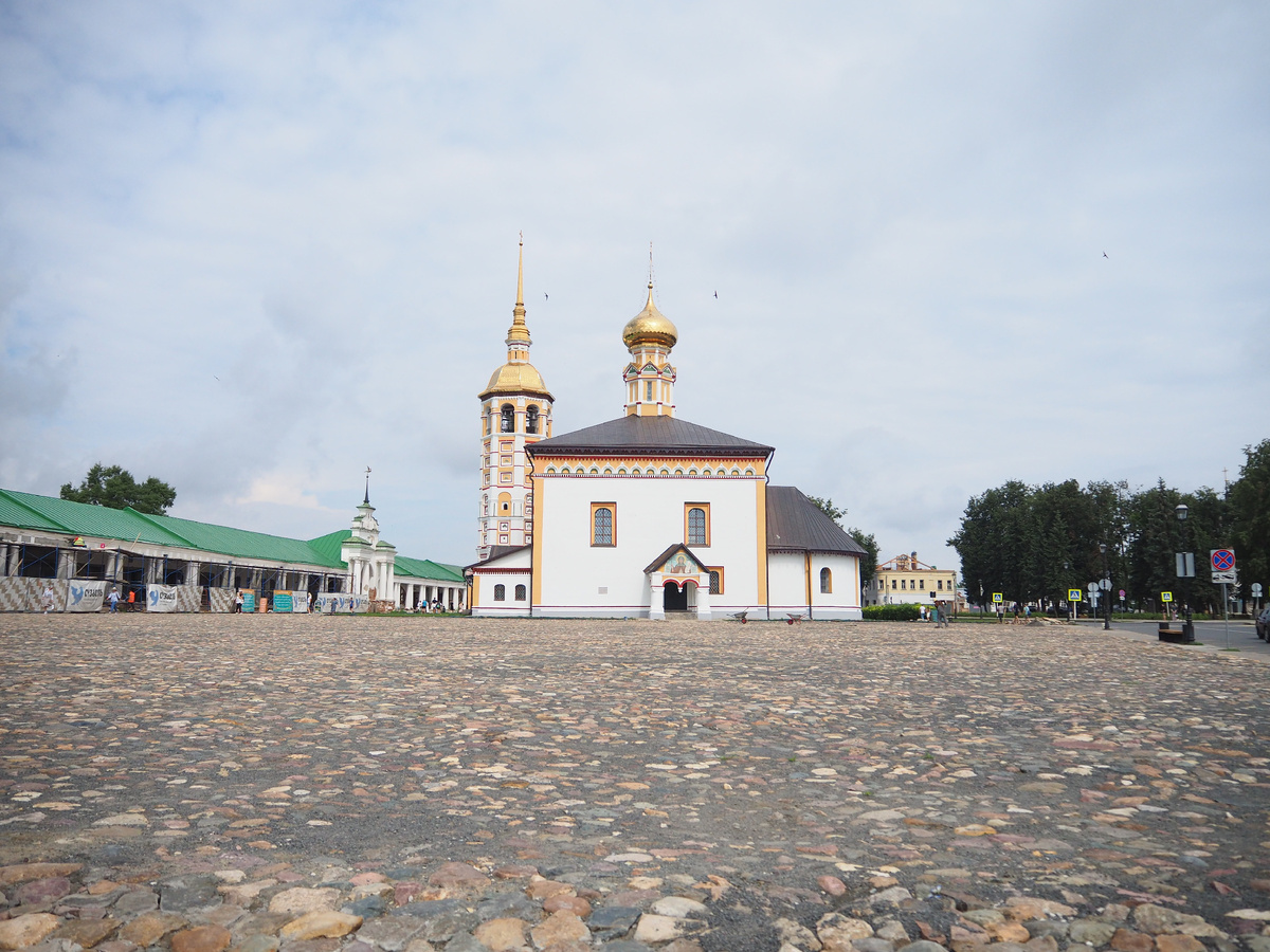 Торговая площадь Суздаля.