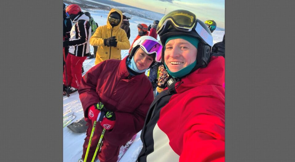 Актёру нравится лыжный спорт