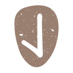  Руна Лагуз (перевернутая)