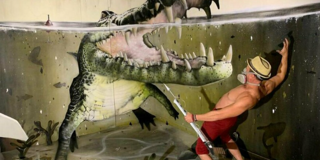 Это точно портал в другой мир: лучшие 3D граффити на стенах