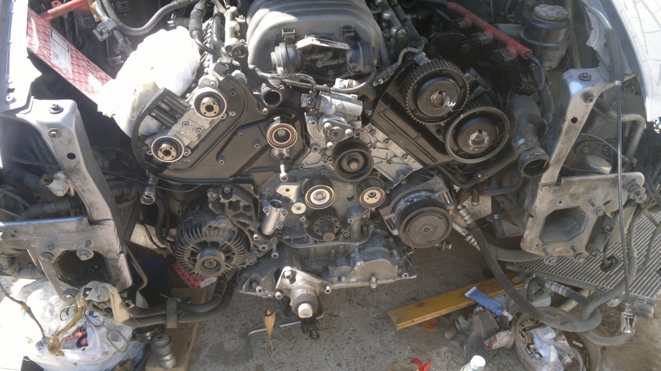 3.0 BBJ со снятым ГРМ.