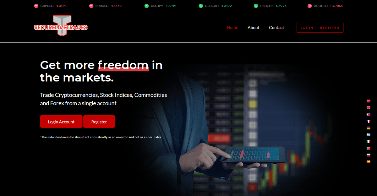 Брокер Securelivetrades отзывы: разоблачение лохотрона, который не выводит деньги