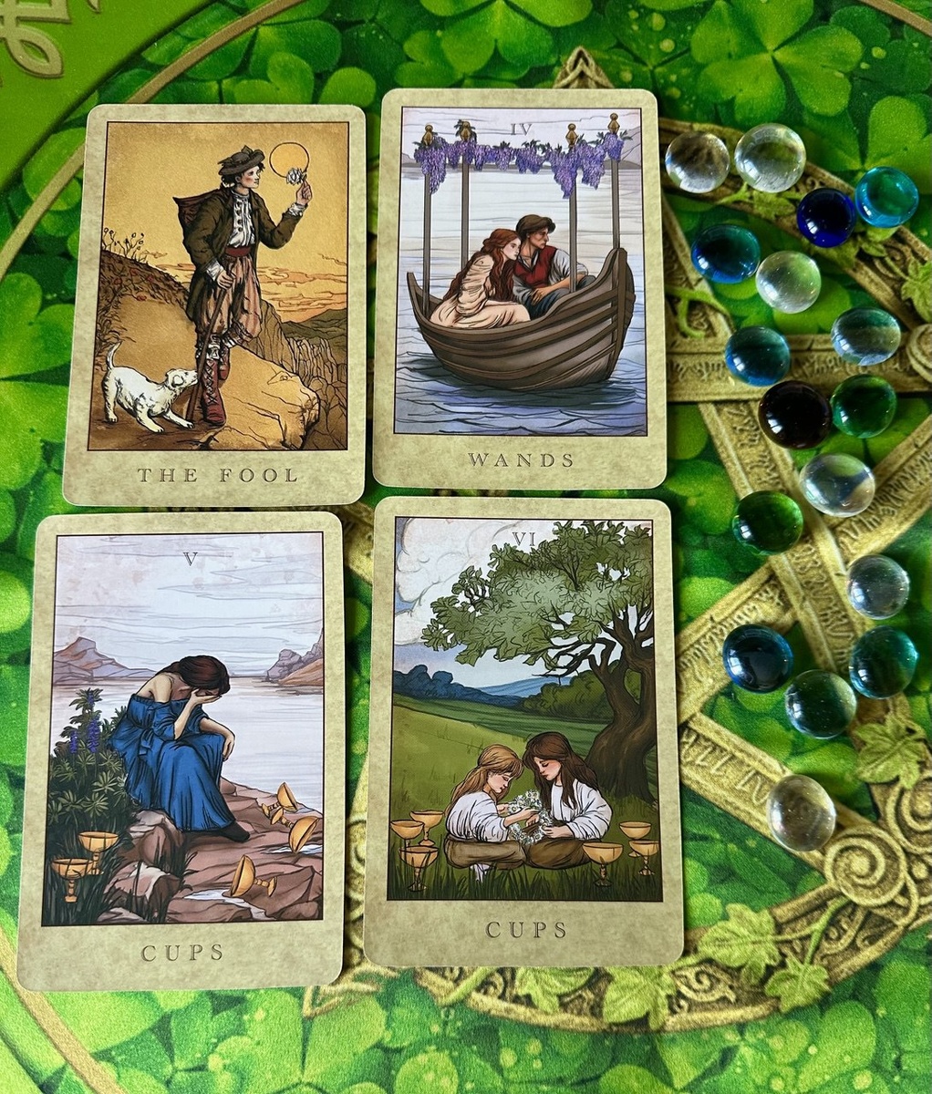 Фото расклада. Таро Уэйта Винтажная колода