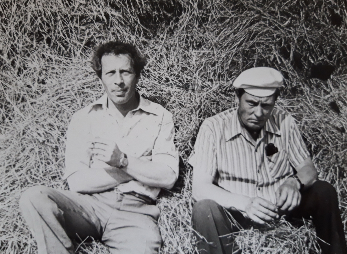 Анатолий Лыков и Давид Гулько (конец 70-х годов).