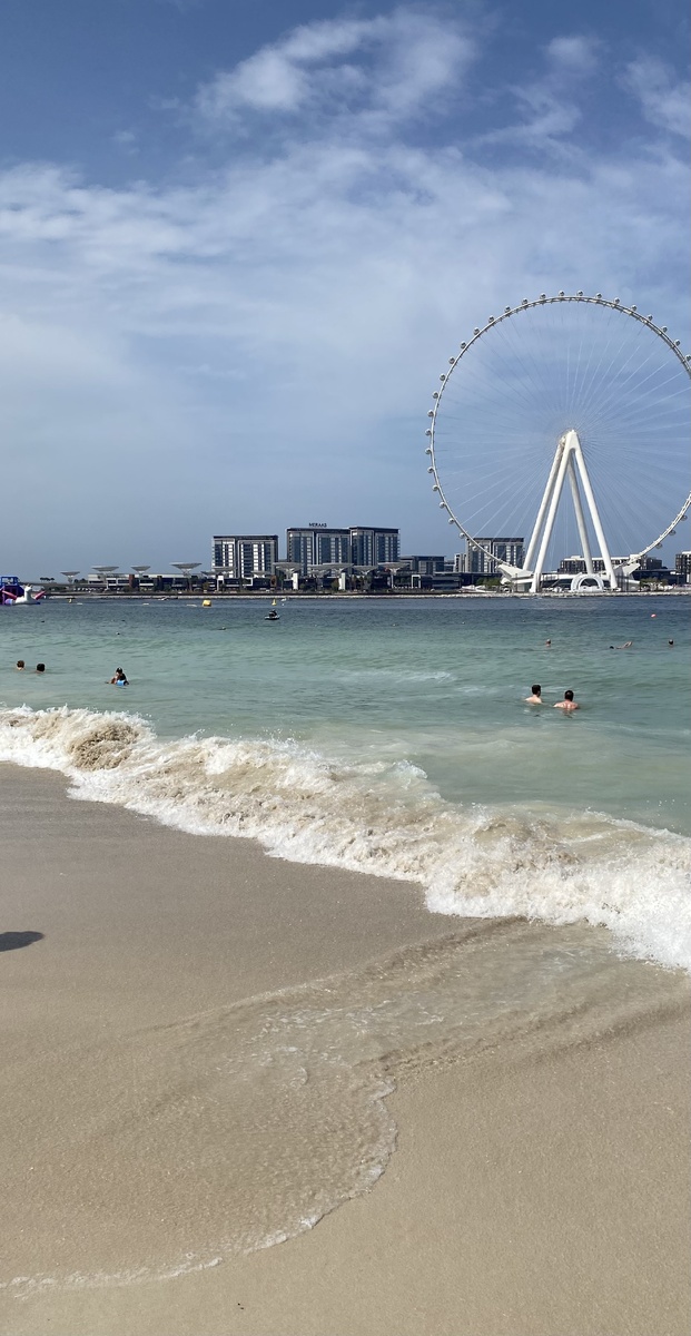 Марина бич. Дубай