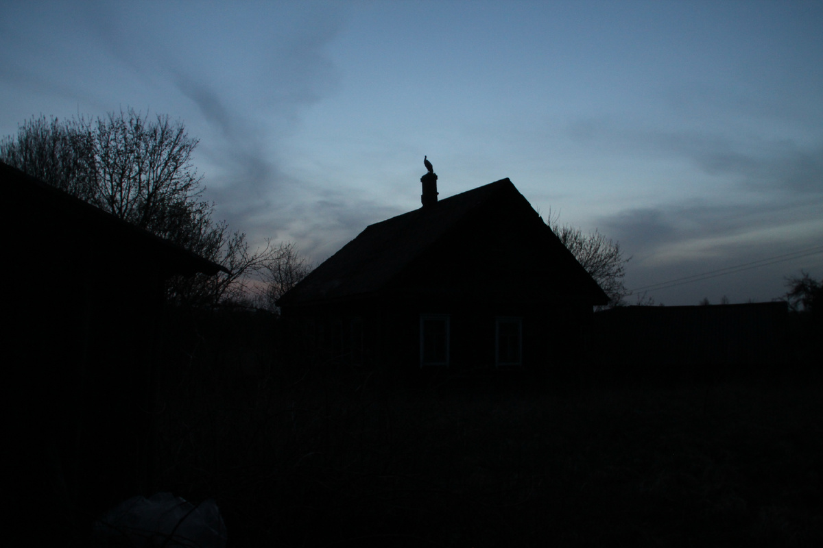 Домик в Псковской деревне. Фото Автора.