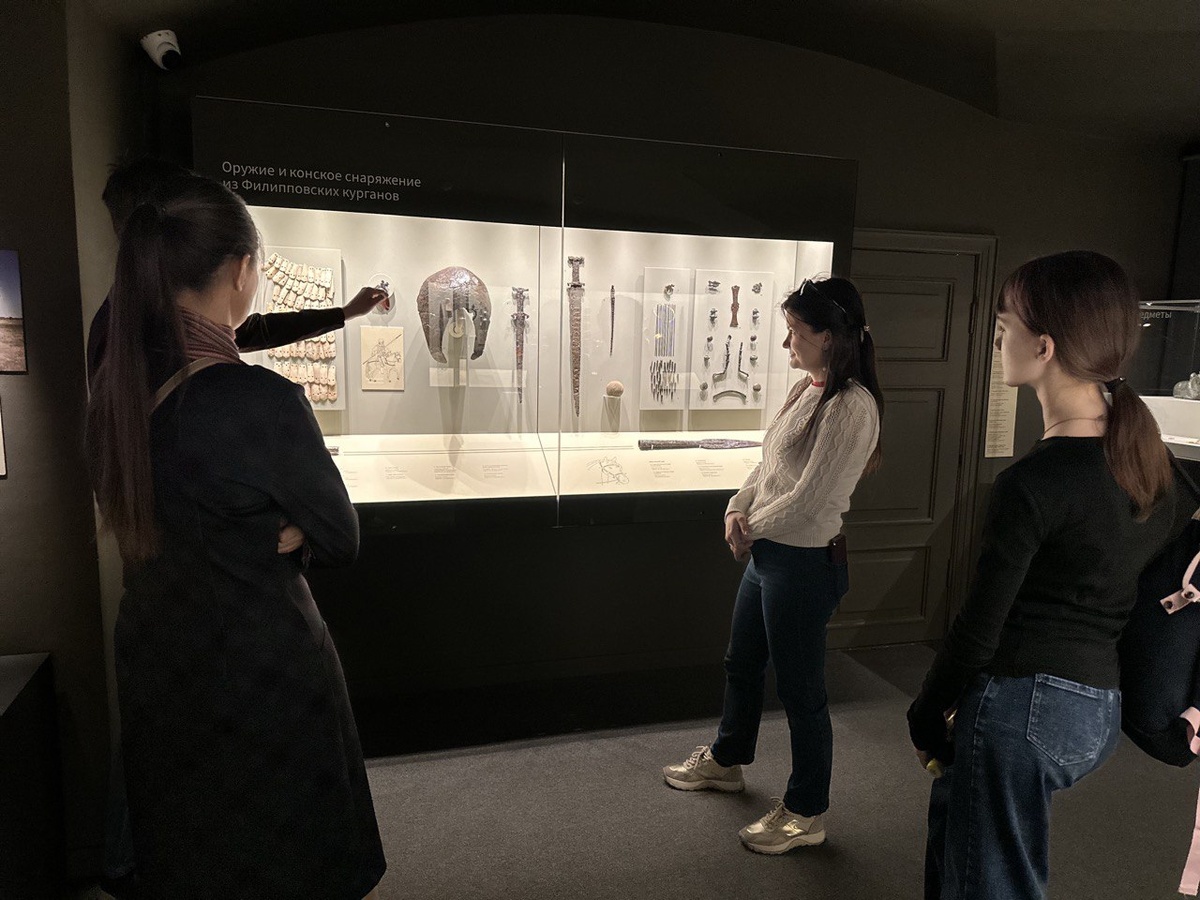 Оренбургский губернаторский историко-краеведческий музей, экспозиция "Золото сарматов"