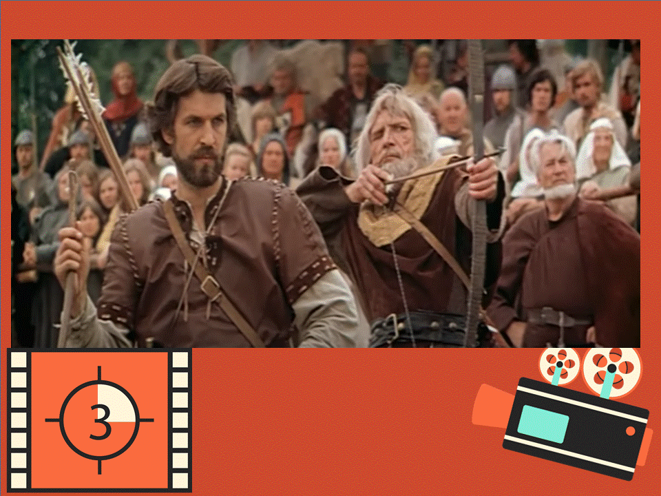 Кадр из фильма "Стрелы Робин Гуда"