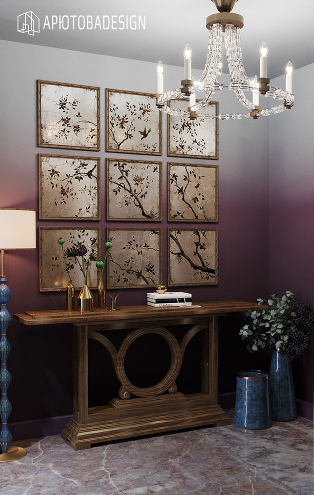 Консоль в прихожей при входе незаменимый предмет интерьера