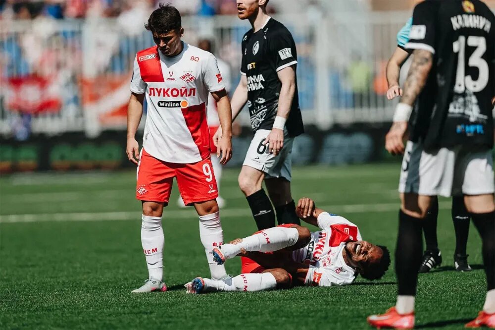 Воронеж. Момент матча "Факел" - "Спартак". Фото ФК Спартак 