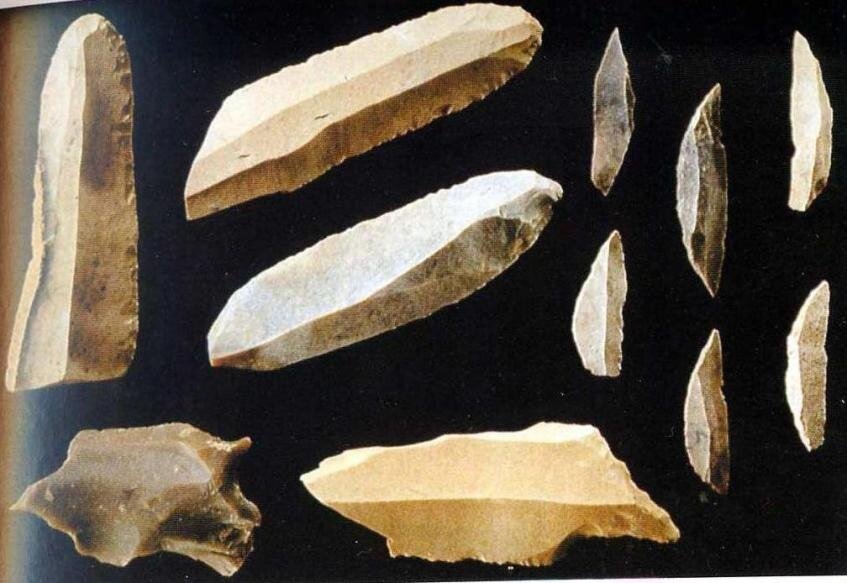 Микролиты - орудия мезолита