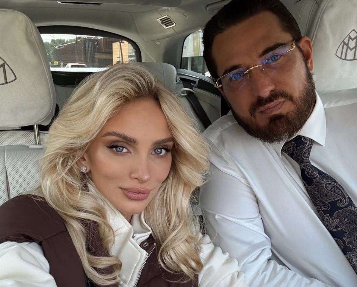 Валерия и Курбан Омаровы. Фото: соцсети / @zimamoscow