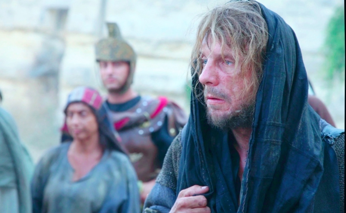 Иуда. Кадр из фильма «Иуда» (2013 г., режиссёр Андрей Богатырев). В роли Иуды — Алексей Шевченков.