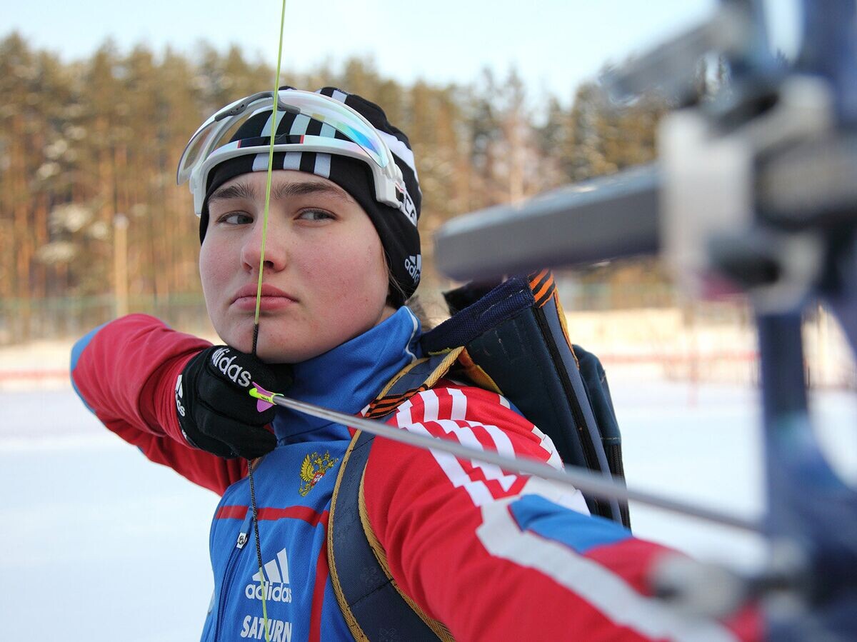    Чемпионат и Первенство Московской области по ачери-биатлону в Химках© РИА Новости / Егор Гавриленко