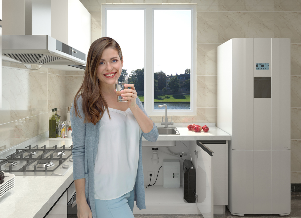 Прямоточная сплит-система обратного осмоса с минерализацией Expert Osmos Stream MOD600