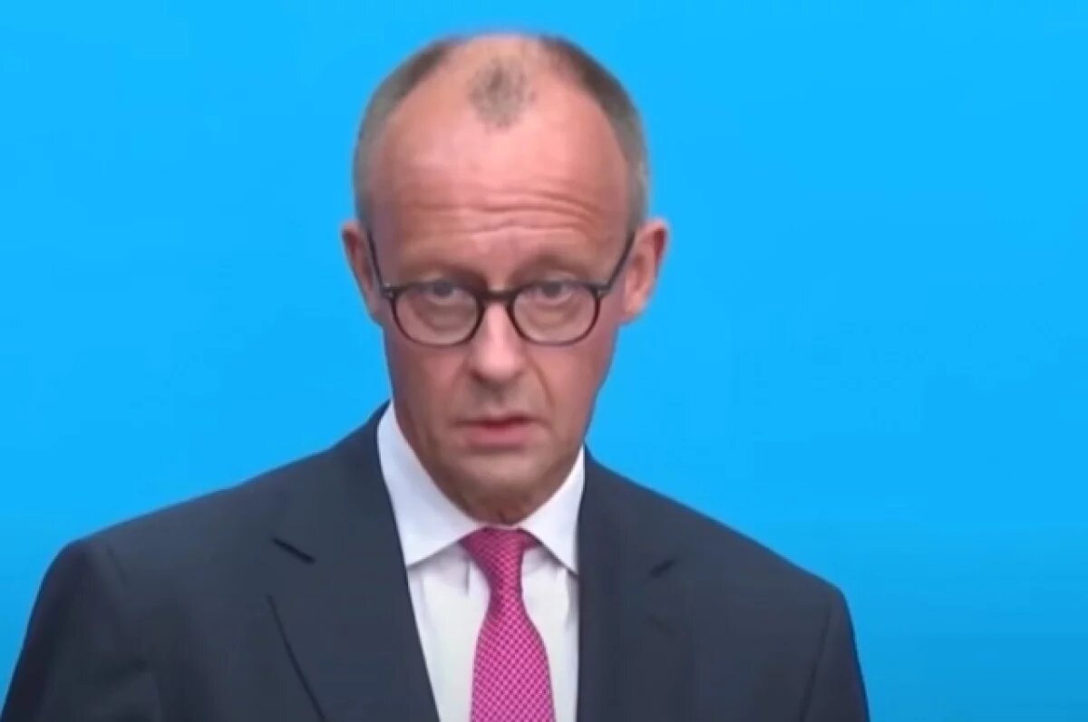    Tagesschau: провал Мерца на выборах обрушил фондовый рынок в Германии