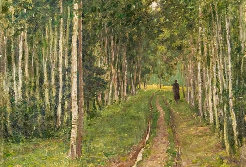 Лирический пейзаж на картинах художника Аполлинария Михайловича Васнецова