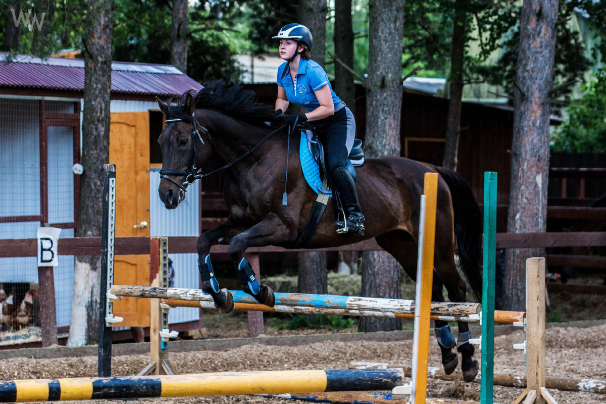 Кира Фридрих, инструктор по верховой езде на "Подкованных Каникулах"