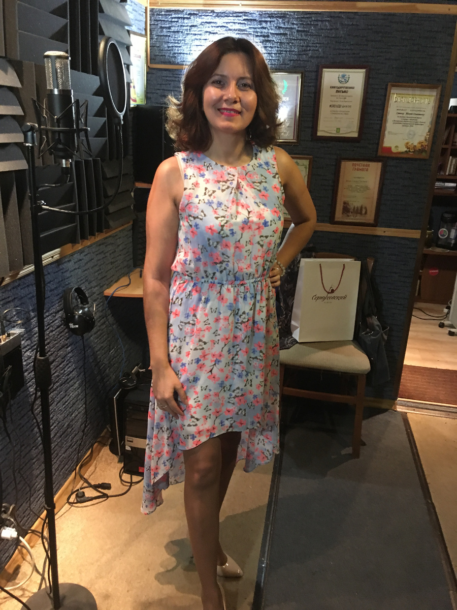 На студии звукозаписи "CABA music" в пос. Большевик Серпуховского р-на МО