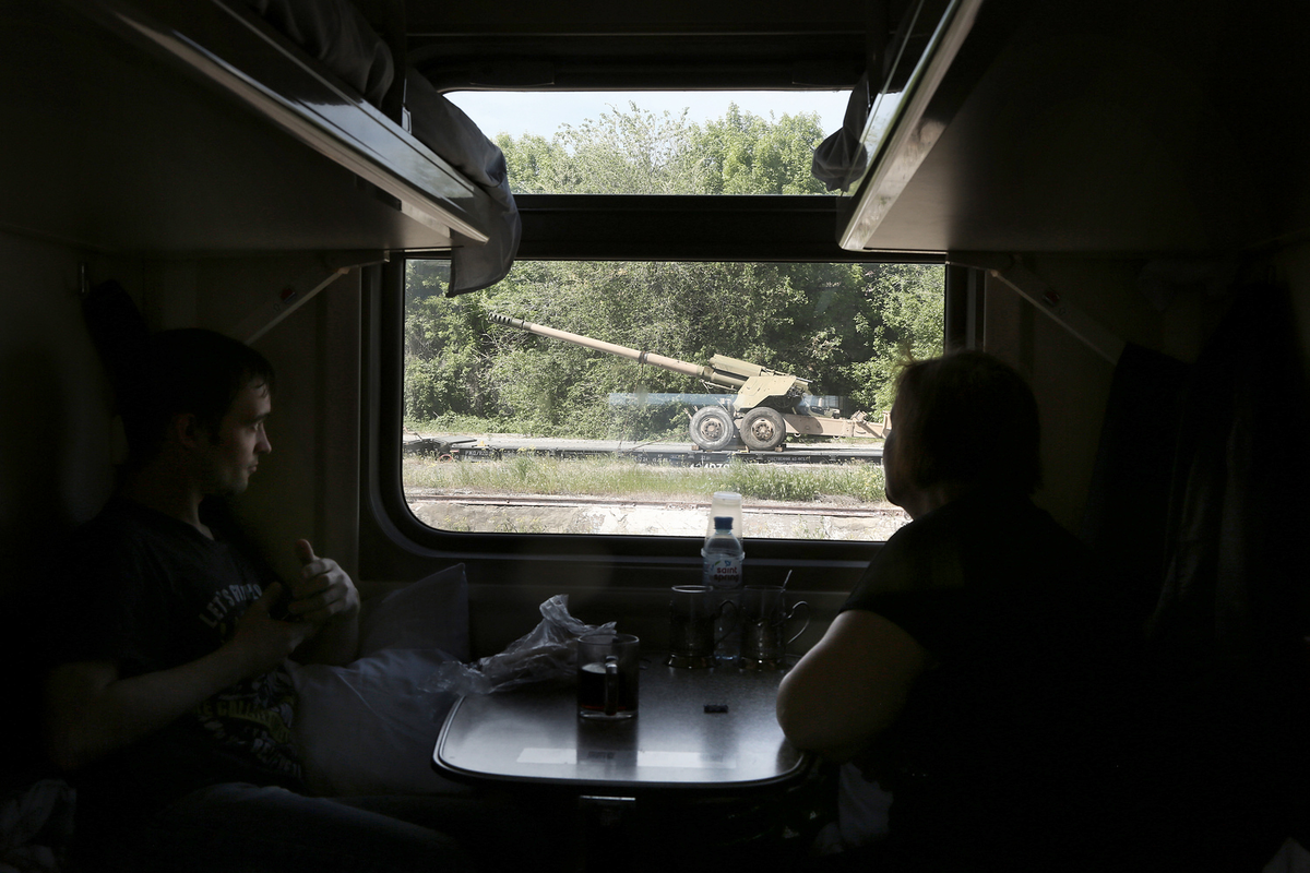 По дороге на Ростов