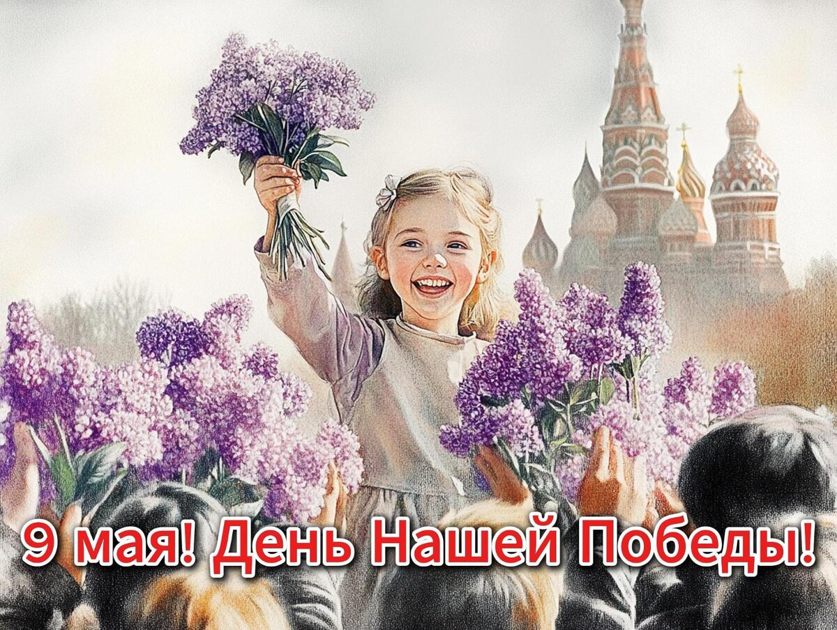 9 мая День Победы – 80 лет Великой Победы