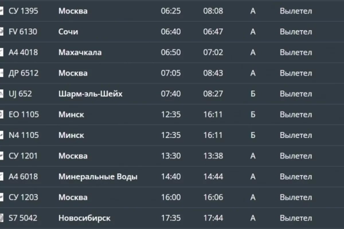    Вылет задержали более чем на 3 часа.