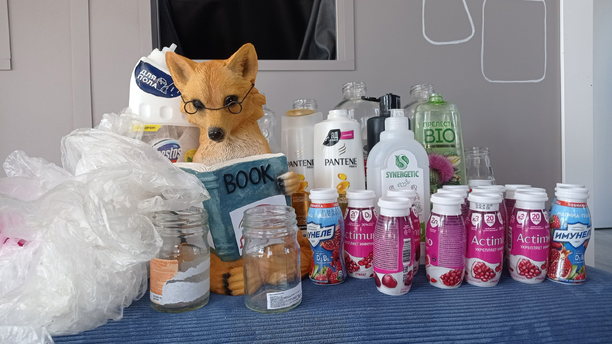 ЭкоЛиса и примеры перерабатываемого пластика