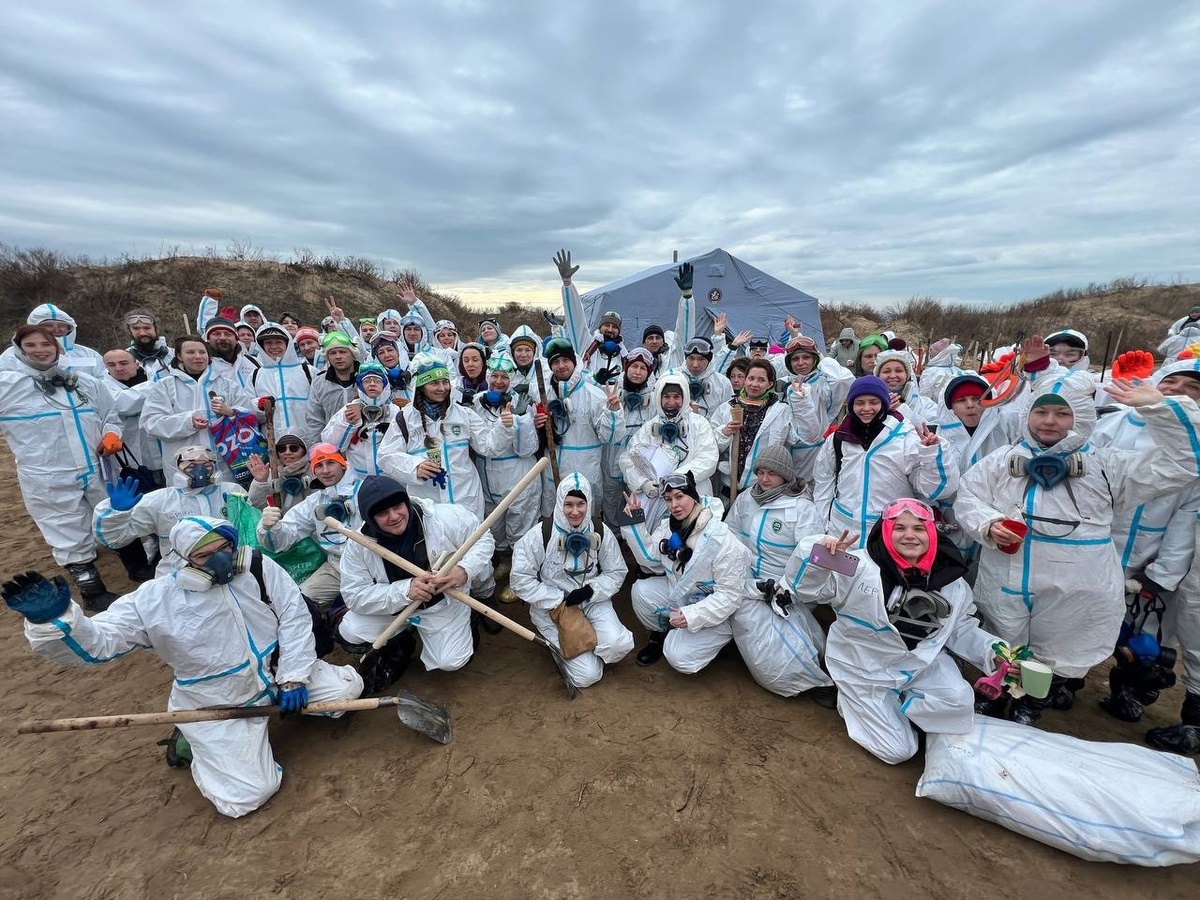 Волонтёрский отряд на Черноморском побережье