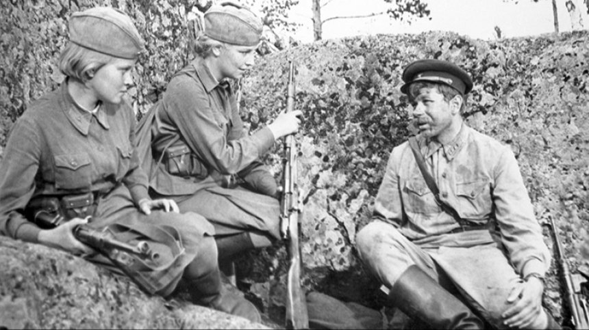    Фото: Кадр из к/ф «А зори здесь тихие», реж. Станислав Ростоцкий, 1972 г.