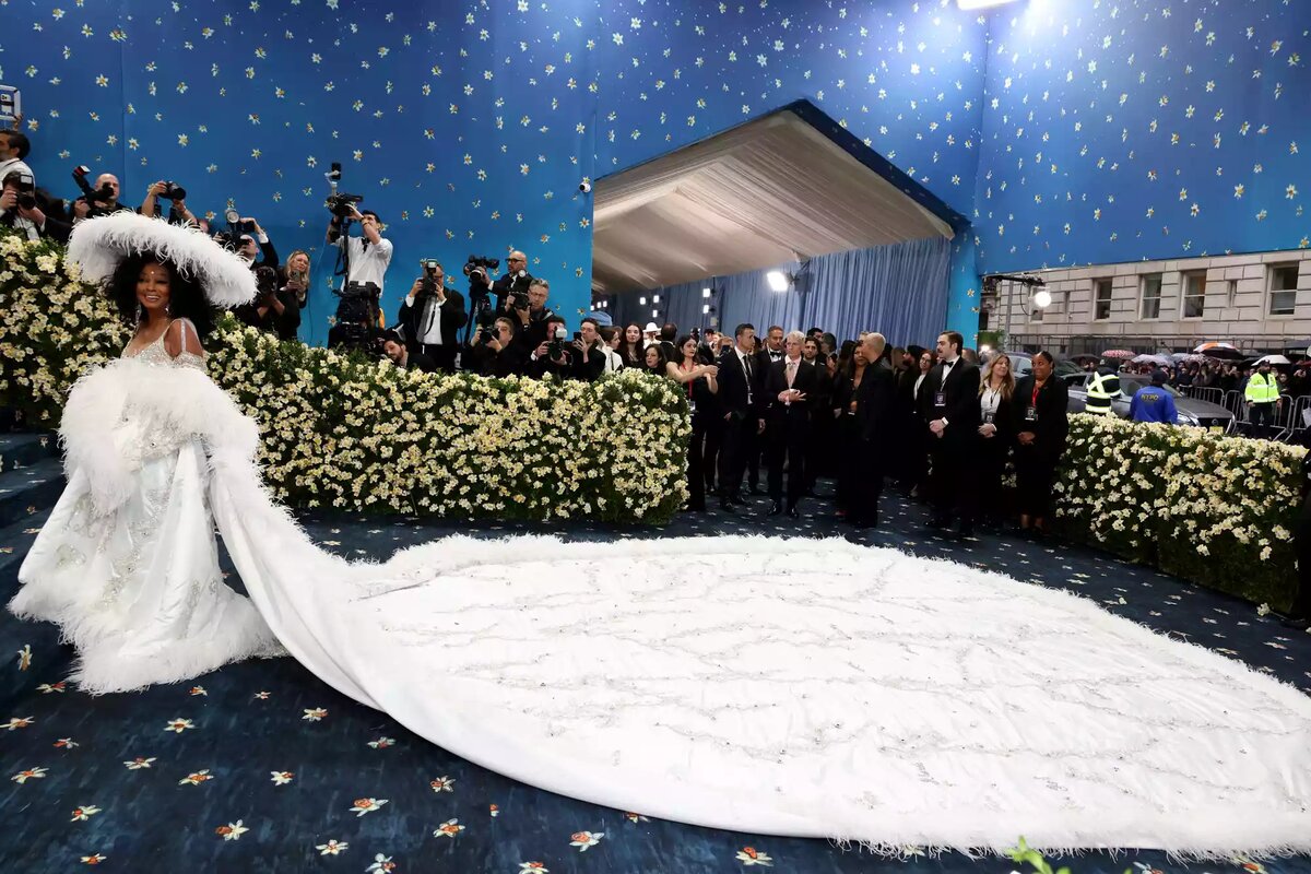 Дайана Росс на  Met Gala 2025 Фото: WireImage