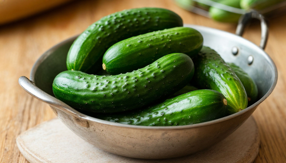 Урожай огурцов