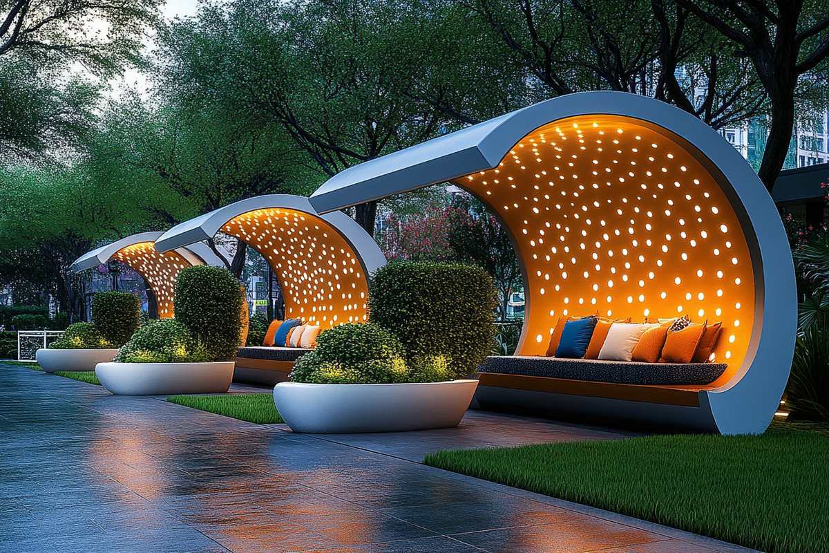 Городская зона отдыха от ENSATE