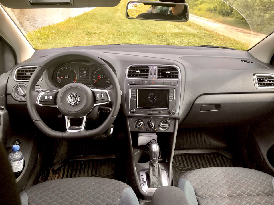 Руль с круглой подушкой