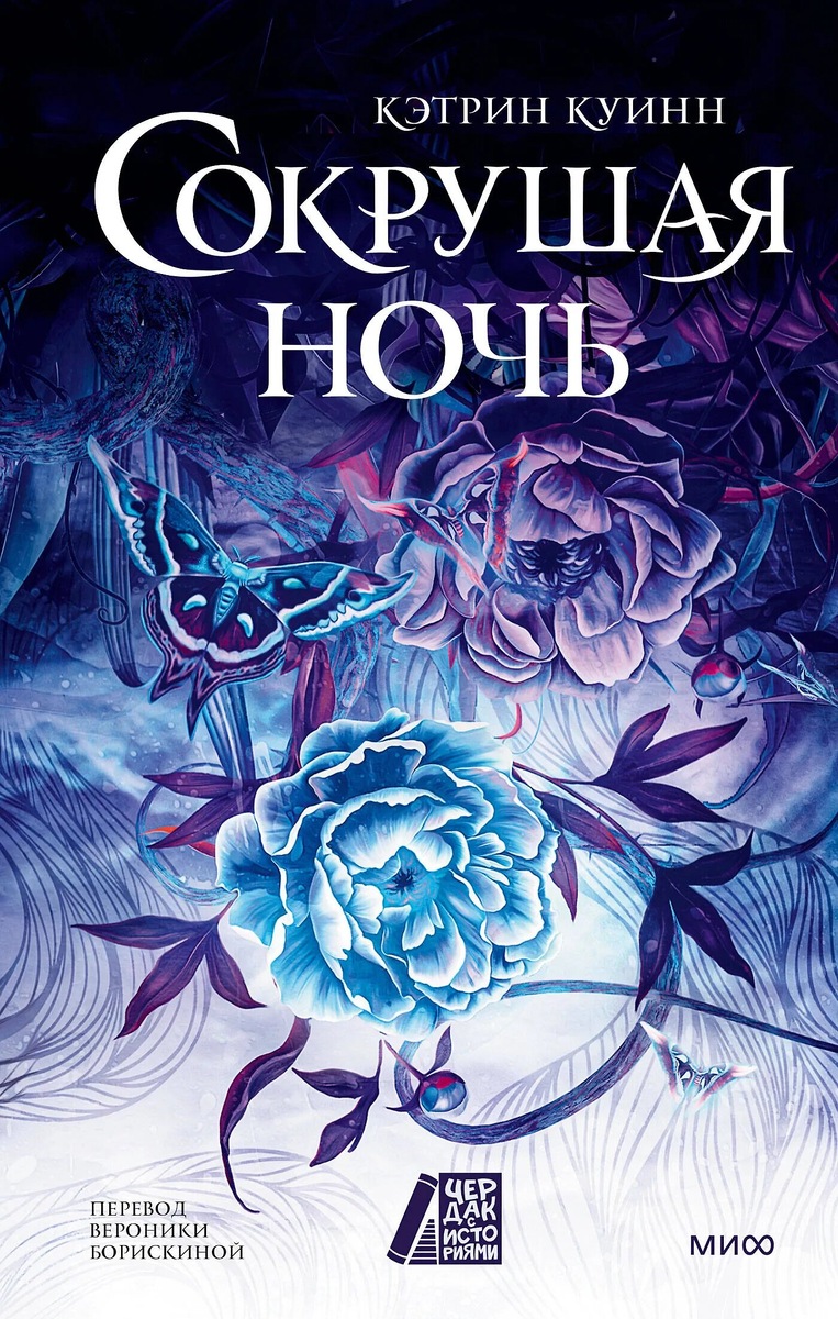 Обложка книги "Сокрушая ночь", Кэтрин Куинн